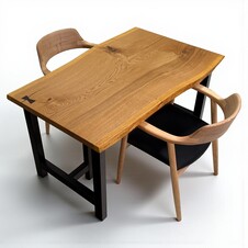 楢（ナラ）　一枚板　ダイニングテーブル