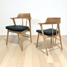 《2脚セット》ネオラ ダイニングチェア［オーク］