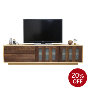 【TV-S-159】［在庫限り］エイトン テレビボード 180/ウォールナット
