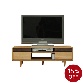 【TV2-K-001-S-125】［在庫限り］スリッド テレビボード