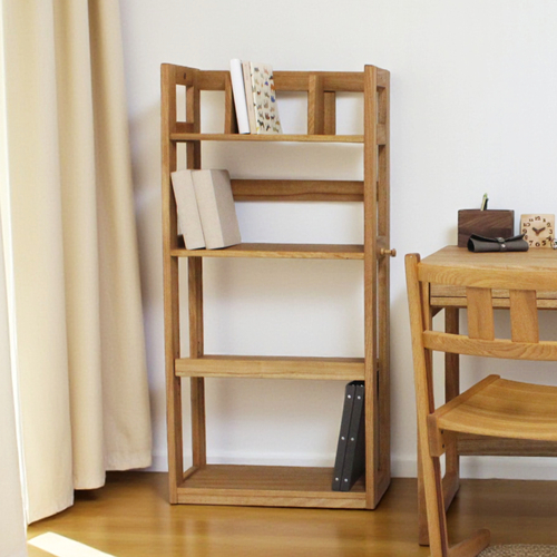 アルセ ブックシェルフ［楠・白樺］｜日本製｜楠（クス）/樺（カバ
