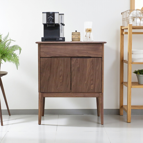 近藤工芸 Solid Furniture OAK オーク無垢材 サイドボード リビングボード サイドボード カージェ レッドオーク ウォールナット
