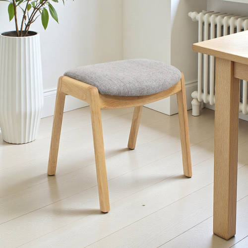 プレンツ スツール｜ホワイトオーク ウォールナット [Kontia]