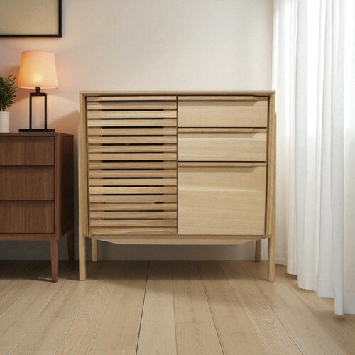 カラム サイドボード｜日本製｜ウォールナット/ブラックチェリー