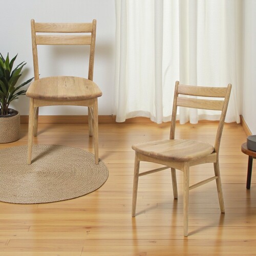 ダイニングチェア・アームレスチェア 【一枚板テーブル・無垢材家具の