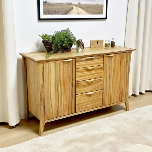 カラム サイドボード｜日本製｜ウォールナット/ブラックチェリー