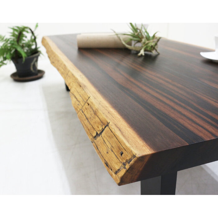 引き取り限定無垢1枚板テーブル2m以上