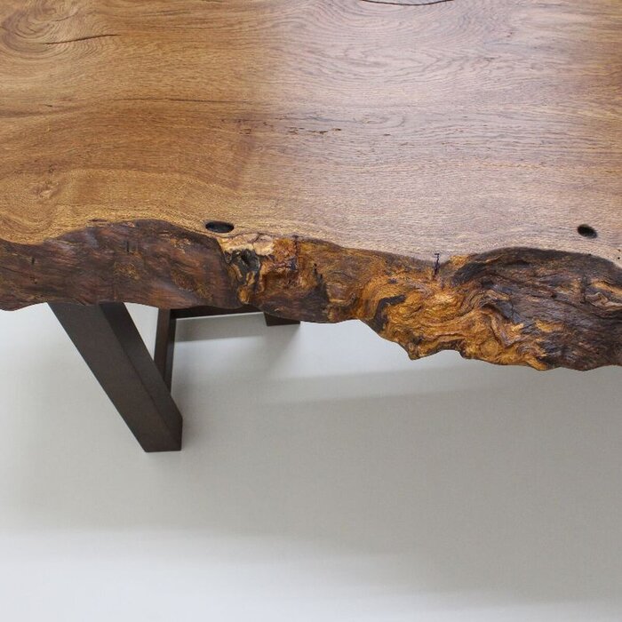 楢（ナラ）一枚板天板／1900mm 【A8183】 【一枚板テーブル・無垢材