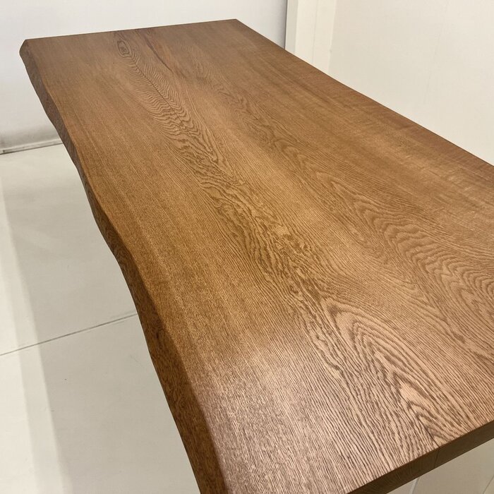 楢（ナラ）一枚板天板／1840mm 【A8583】 【一枚板テーブル・無垢材