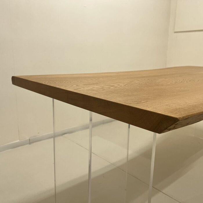 天然木楢一枚板 楢（ナラ）一枚板天板／1860mm 【A8737】 | 【一枚板テーブル