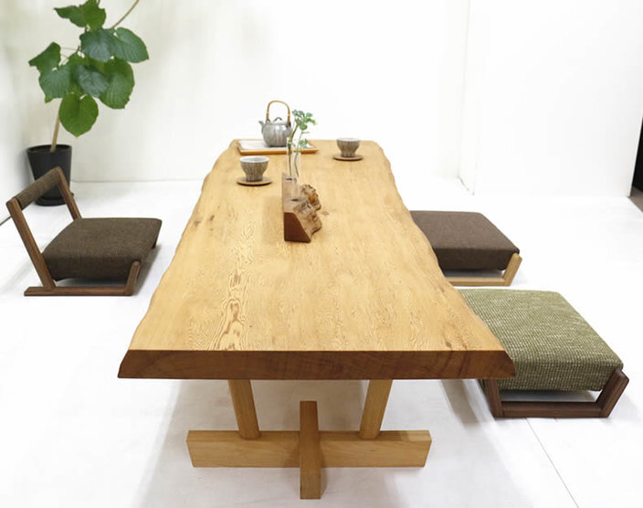 一枚板 杉 無垢1枚板 天板120×60(脚なし)