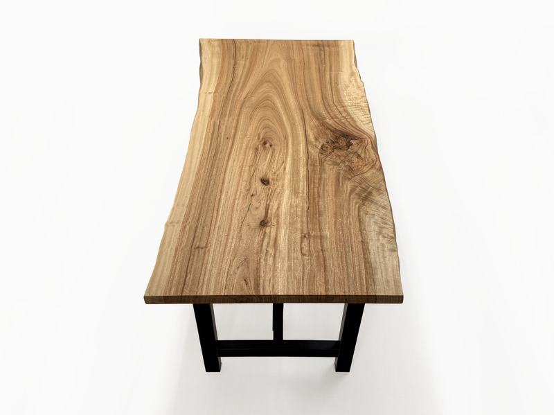 楠（クス） 一枚板 ダイニングテーブル／1700mm 【A8678】 【一枚板